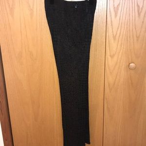 Carlisle Animal Print Side Zip Pant Sz 8
